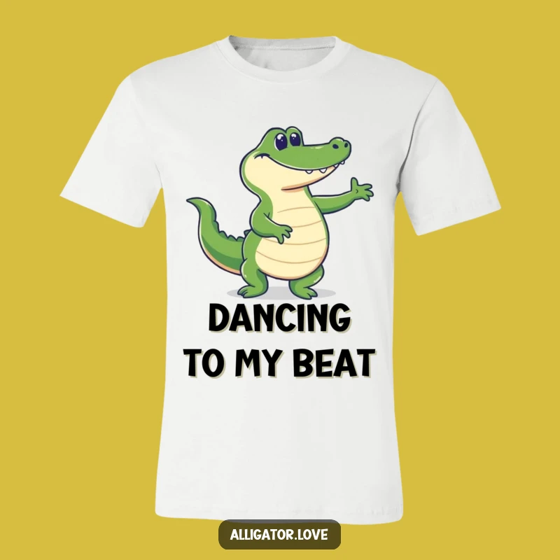 Funny Dancing Gator Tail Wag T-Shirt: Show Your Moves in Style!